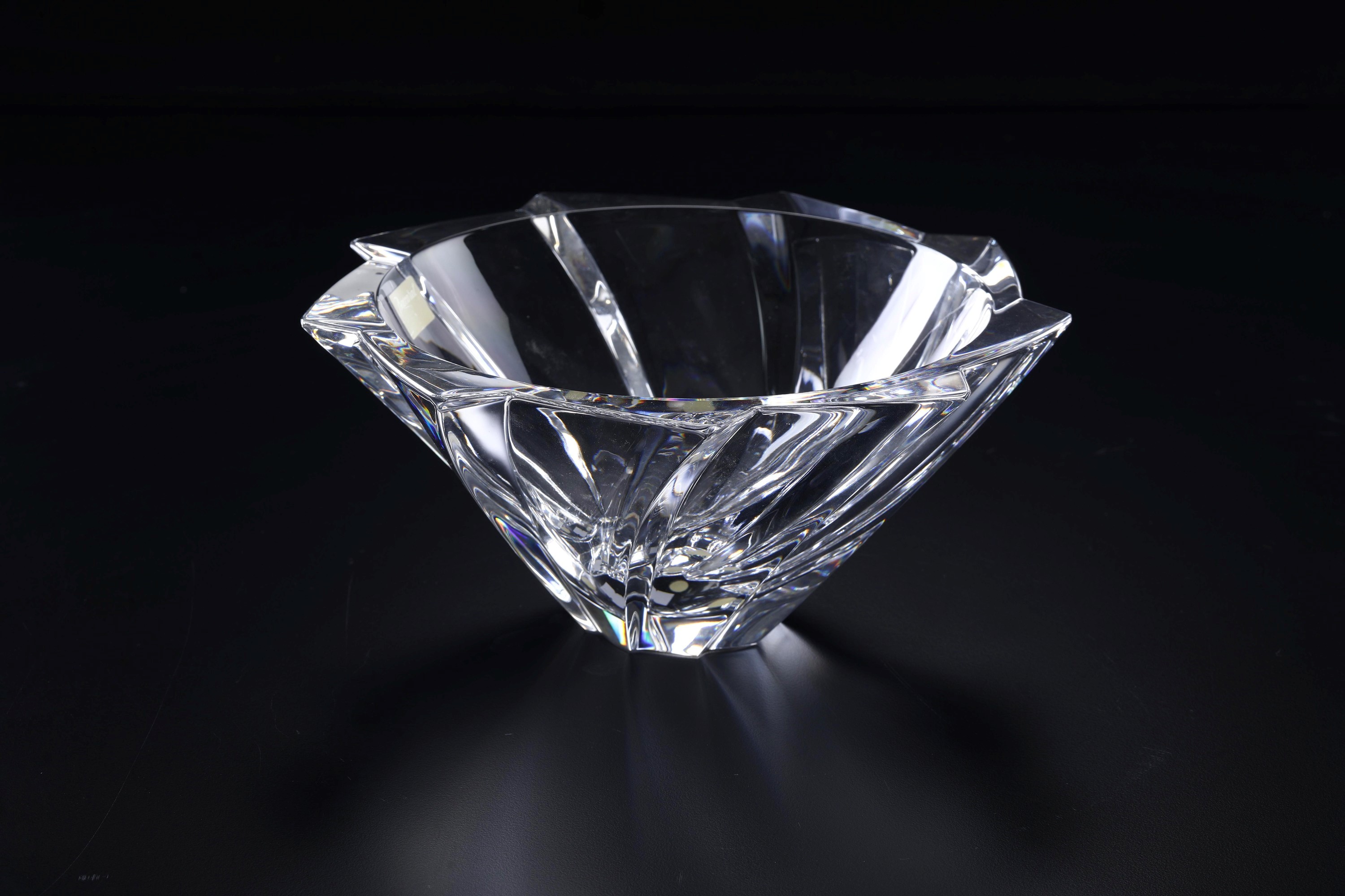 Manifattura Baccarat, Coppa centrotavola in cristallo, Baccarat France