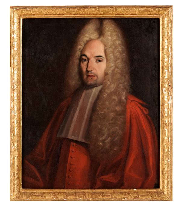 Scuola francese del XVIII secolo Ritratto di François de Marcelier, barone di Gaujacq