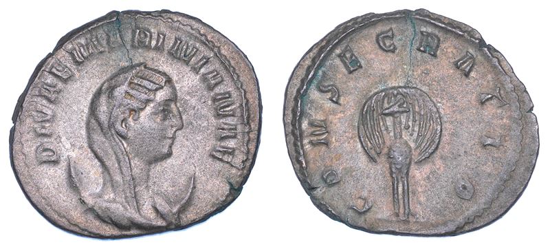 MARINIANA (Moglie di Valeriano I), 253-260. Antoniniano.  - Auction Numismatics - Cambi Casa d'Aste
