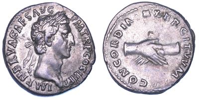NERVA, Denario, anno 97, 96-98 d.C.