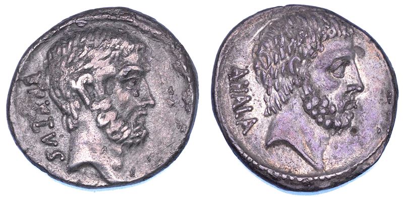 M. IUNIO BRUTO. Denario, anno 54 a.C.  - Asta Numismatica - Cambi Casa d'Aste