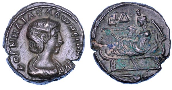 SALONINA (moglie di Gallieno), 254-268. Tetradracma, anni 263-264. Alessandria d'Egitto.