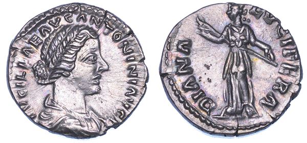LUCILLA (moglie di Lucio Vero), 164-182. Denario.