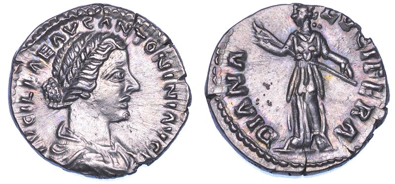 LUCILLA (moglie di Lucio Vero), 164-182. Denario.  - Asta Numismatica - Cambi Casa d'Aste