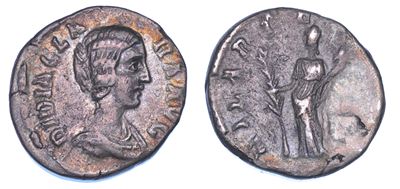 DIDIA CLARA, Denario (marzo-maggio 193 d.C.)