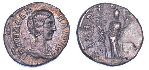 DIDIA CLARA (figlia di Didio Giuliano), marzo-maggio 193. Denario.