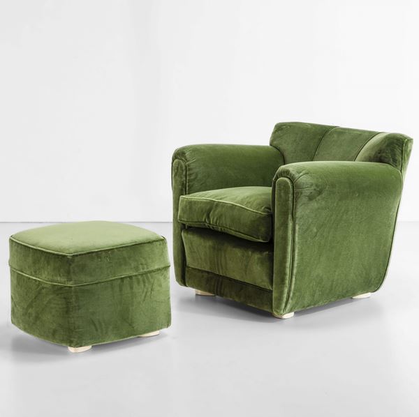 Osvaldo Borsani - Poltrona e pouf