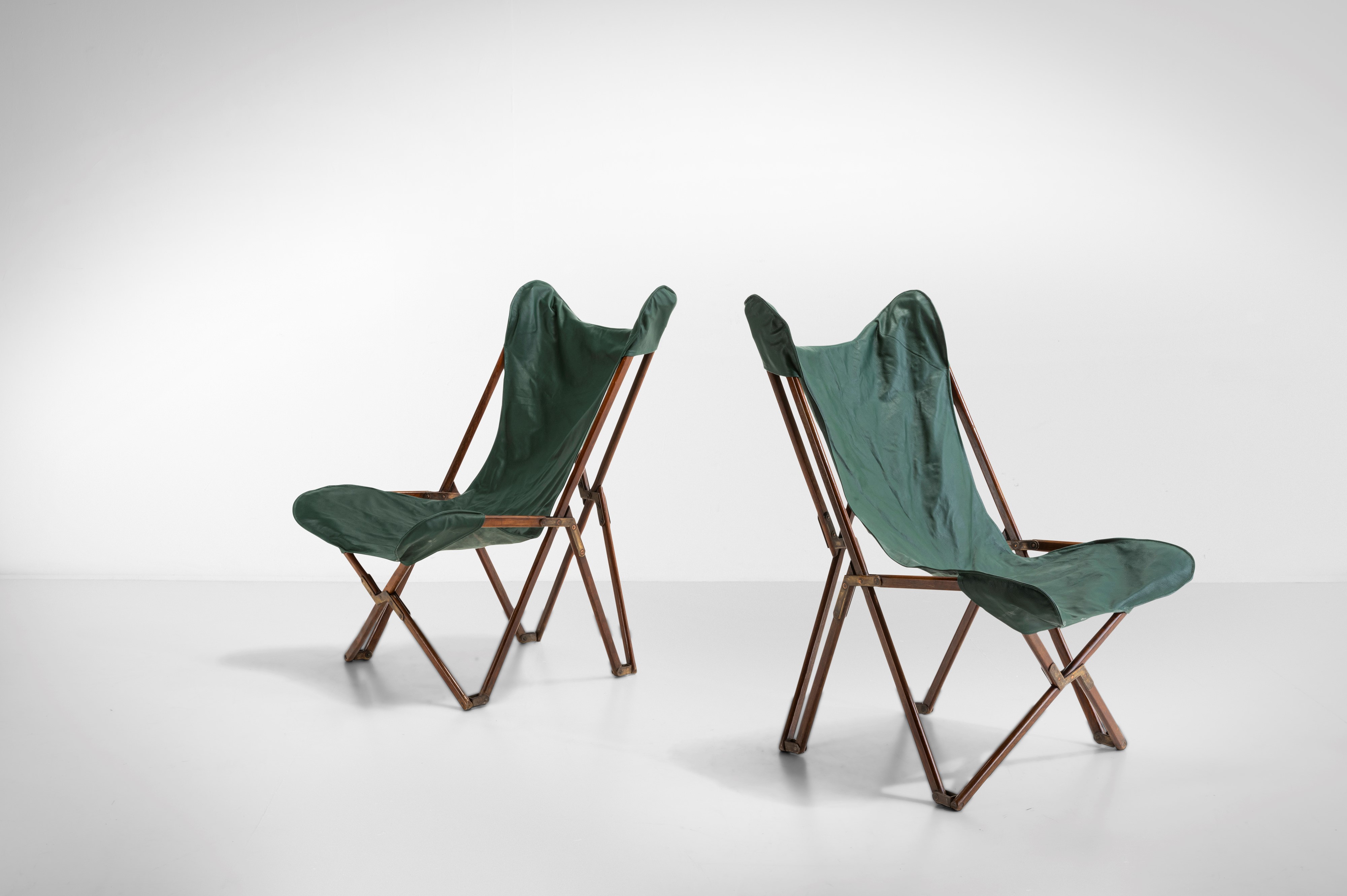 Studio Gavina - Due Poltrone Mod. Tripolina