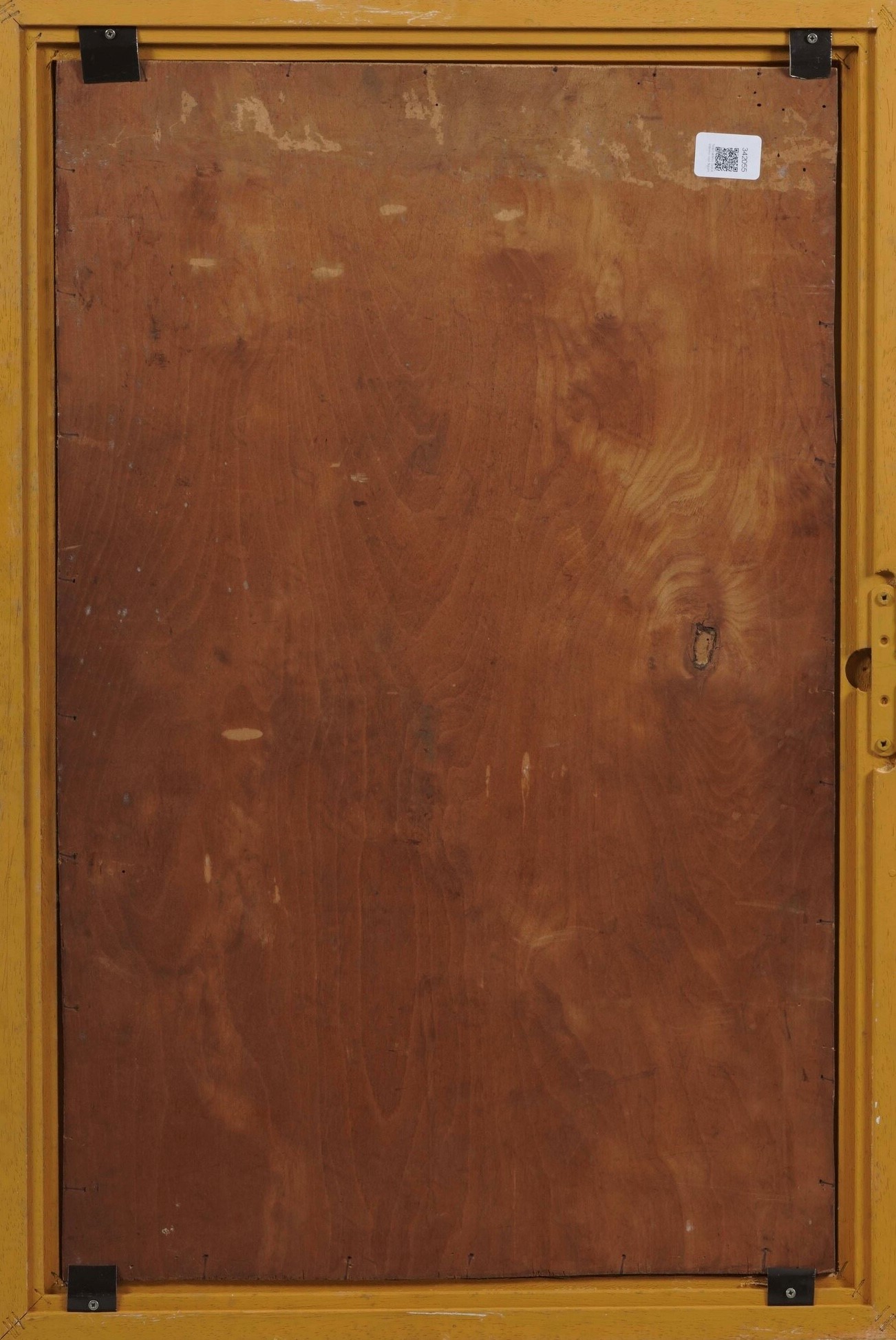 Nazzareno Sidoli - Interno con figure, olio su tavola