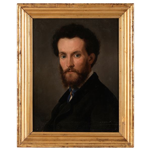 Pittore del XIX secolo Ritratto maschile