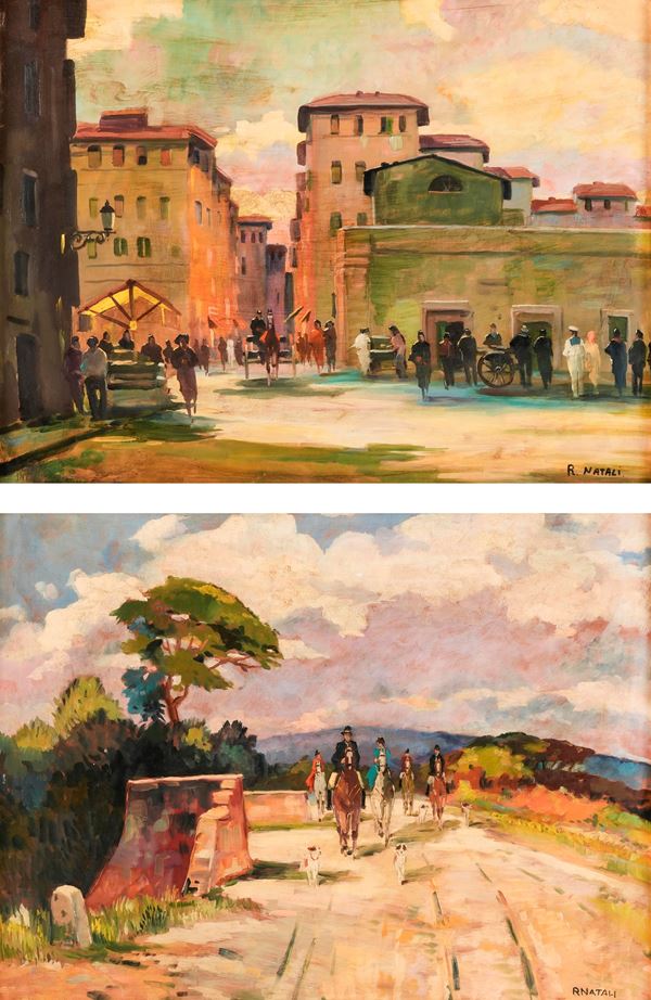 Piazza Cavallotti Caccia alla volpe