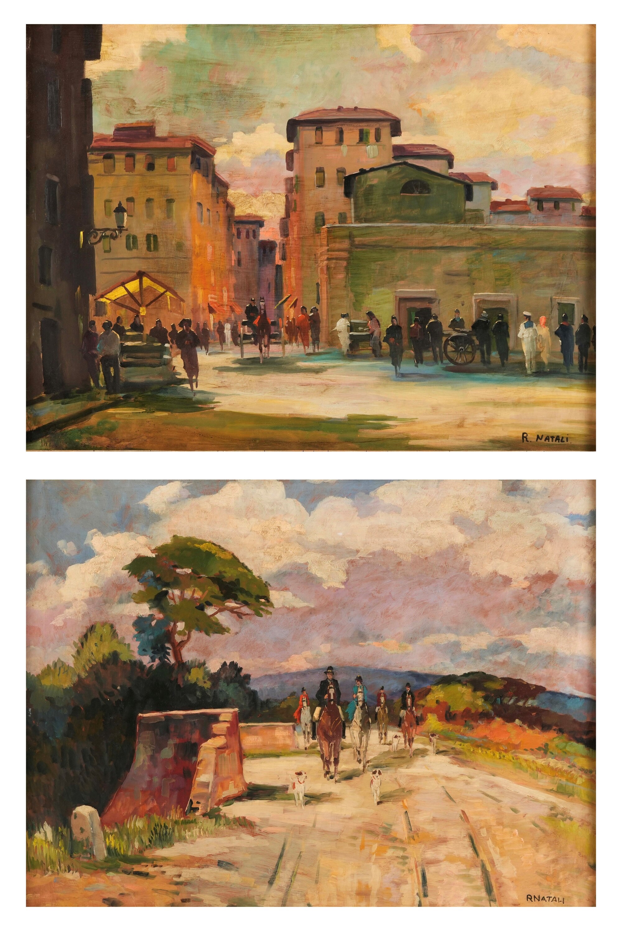 Renato Natali - Caccia alla volpe