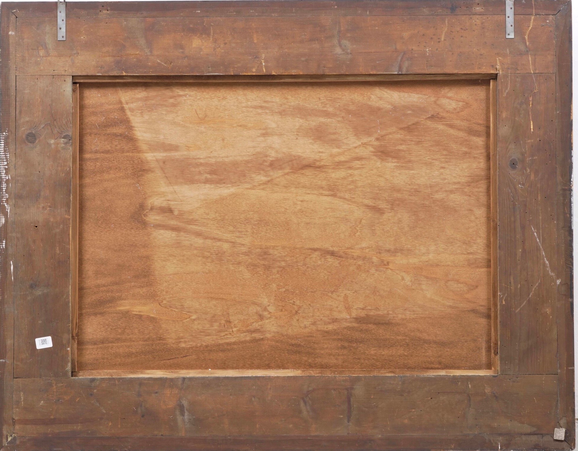 Specchiera con Cornice in Legno Ebanizzato, XX Secolo