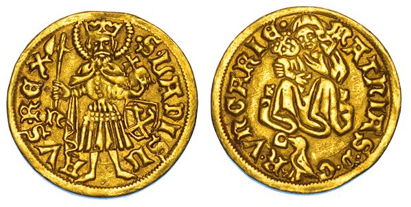 UNGHERIA. MATTHIAS CORVINUS, 1458-1490. Ducat (Goldgulden). Nagybanya.