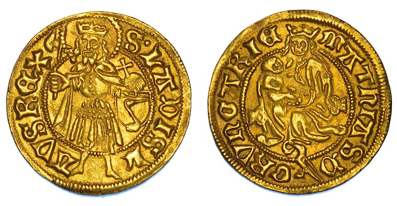 UNGHERIA. MATTHIAS CORVINUS, 1458-1490. Ducat (Goldgulden).  - Asta Numismatica - Cambi Casa d'Aste