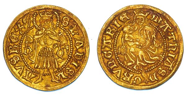 UNGHERIA. MATTHIAS CORVINUS, 1458-1490. Ducat (Goldgulden). Nagybanya.