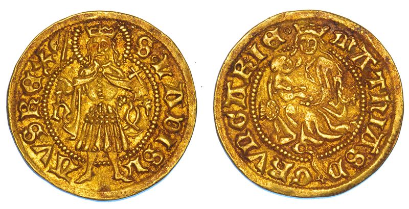 UNGHERIA. MATTHIAS CORVINUS, 1458-1490. Ducat (Goldgulden). Nagybanya.  - Asta Numismatica - Cambi Casa d'Aste