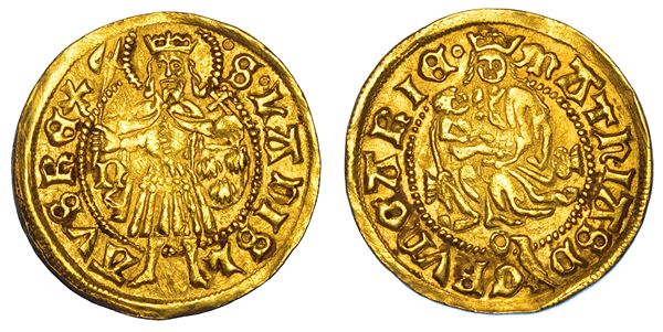 UNGHERIA. MATTHIAS CORVINUS, 1458-1490. Ducat (Goldgulden).
