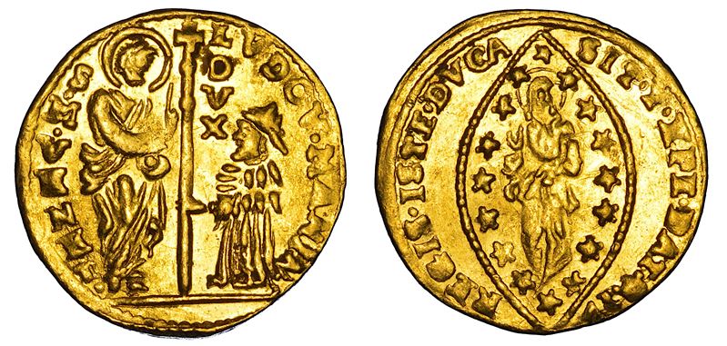 VENEZIA. LUDOVICO MANIN, 1789-1797. Zecchino.  - Auction Numismatics - Cambi Casa d'Aste