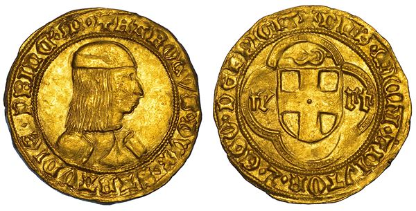 DUCATO DI SAVOIA. CARLO I Il Guerriero, 1482-1490. Ducato d'oro (IV tipo).