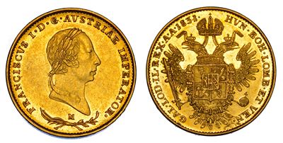 Francesco I d'Asburgo-Loreana, Mezza Sovrana, 1831