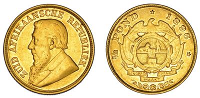 Sudafrica, Zuid Afrikaansche Republiek, Mezzo Pond, 1896