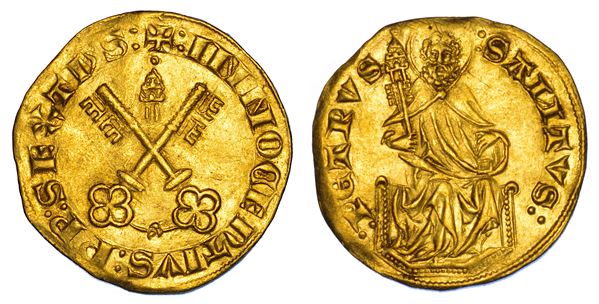 STATO PONTIFICIO. INNOCENZO VI (Stefano Aubert), 1352-1362. Ducato papale. Avignone.