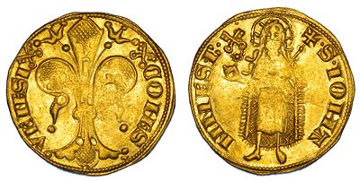 Clemente VI, Fiorino emesso a Ponte della Sorga (1342-1352)