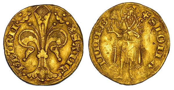 STATO PONTIFICIO. ANONIME PONTIFICIE XIV SECOLO. Fiorino. Avignone.