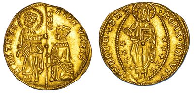 Stato Pontificio, Ducato, Roma, 1184-1439, oro