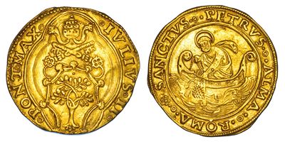 Giulio II, Doppio Fiorino di camera, 1503-1513