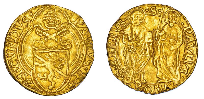 STATO PONTIFICIO. PAOLO II (Pietro Barbo), 1464-1471. Ducato papale. Roma  - Auction Numismatics - Cambi Casa d'Aste