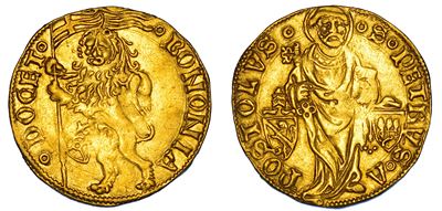 Stato Pontificio, Bolognino d'oro di Paolo II (Pietro Barbo), 1464-1471