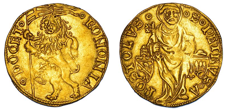 STATO PONTIFICIO. PAOLO II (Pietro Barbo), 1464-1471. Bolognino d'oro. Bologna.  - Auction Numismatics - Cambi Casa d'Aste