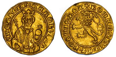 Karl I di Boemia (Charles IV di Lussemburgo), Goldgulden, 1346-1378