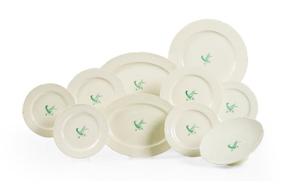 Servizio da tavola Milano, Società Ceramica Richard San Cristoforo, anni ’30 del Novecento Modello di Gio Ponti 