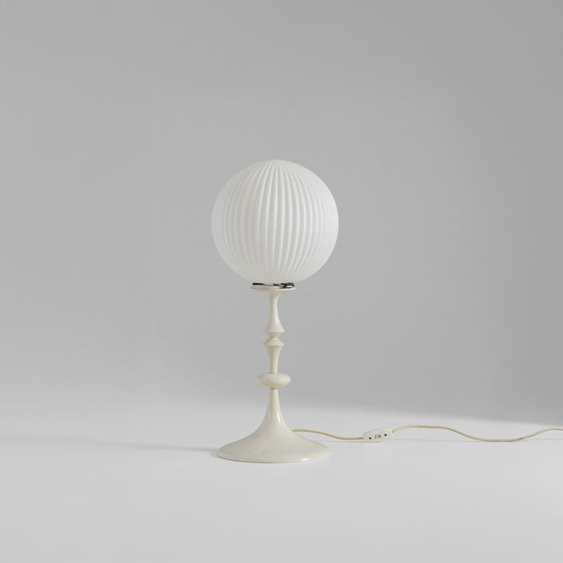Max Bill : Lampada da tavolo  - Auction Design Lab - Cambi Casa d'Aste
