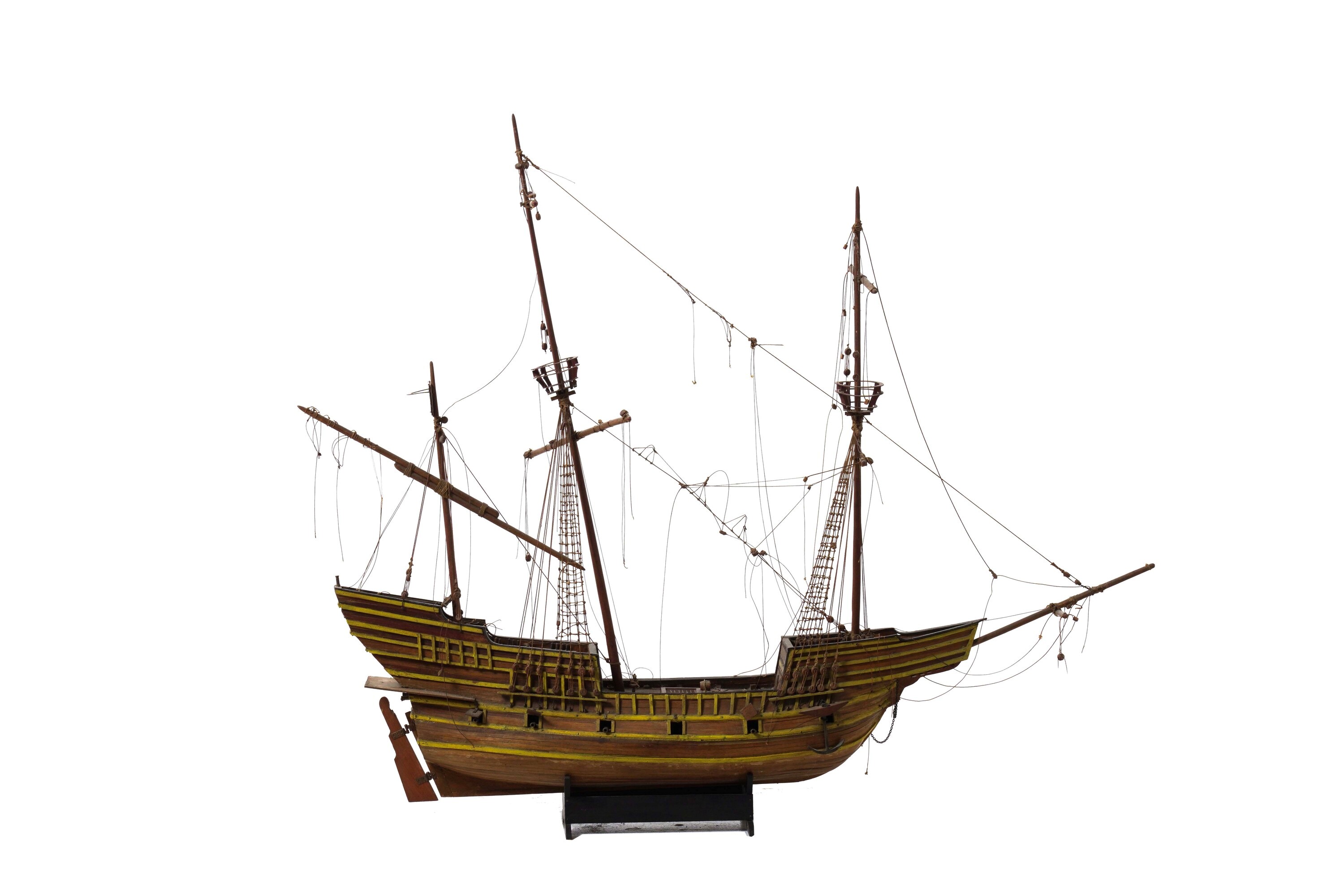 Modello di nave da guerra veneziana, Italia, XX secolo