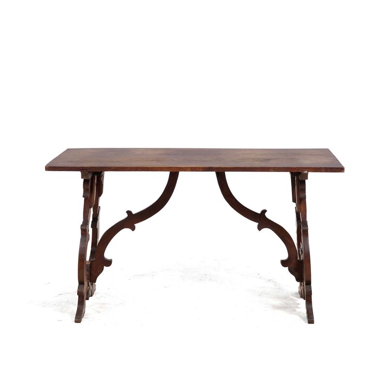 Tavolo fratino. XVII-XVIII secolo  - Auction Antiques - Cambi Casa d'Aste