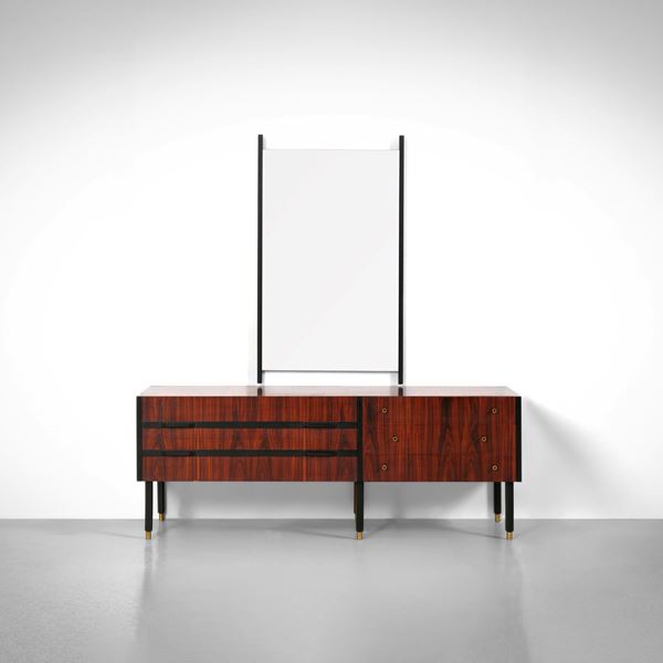 Mobile contenitore e specchiera