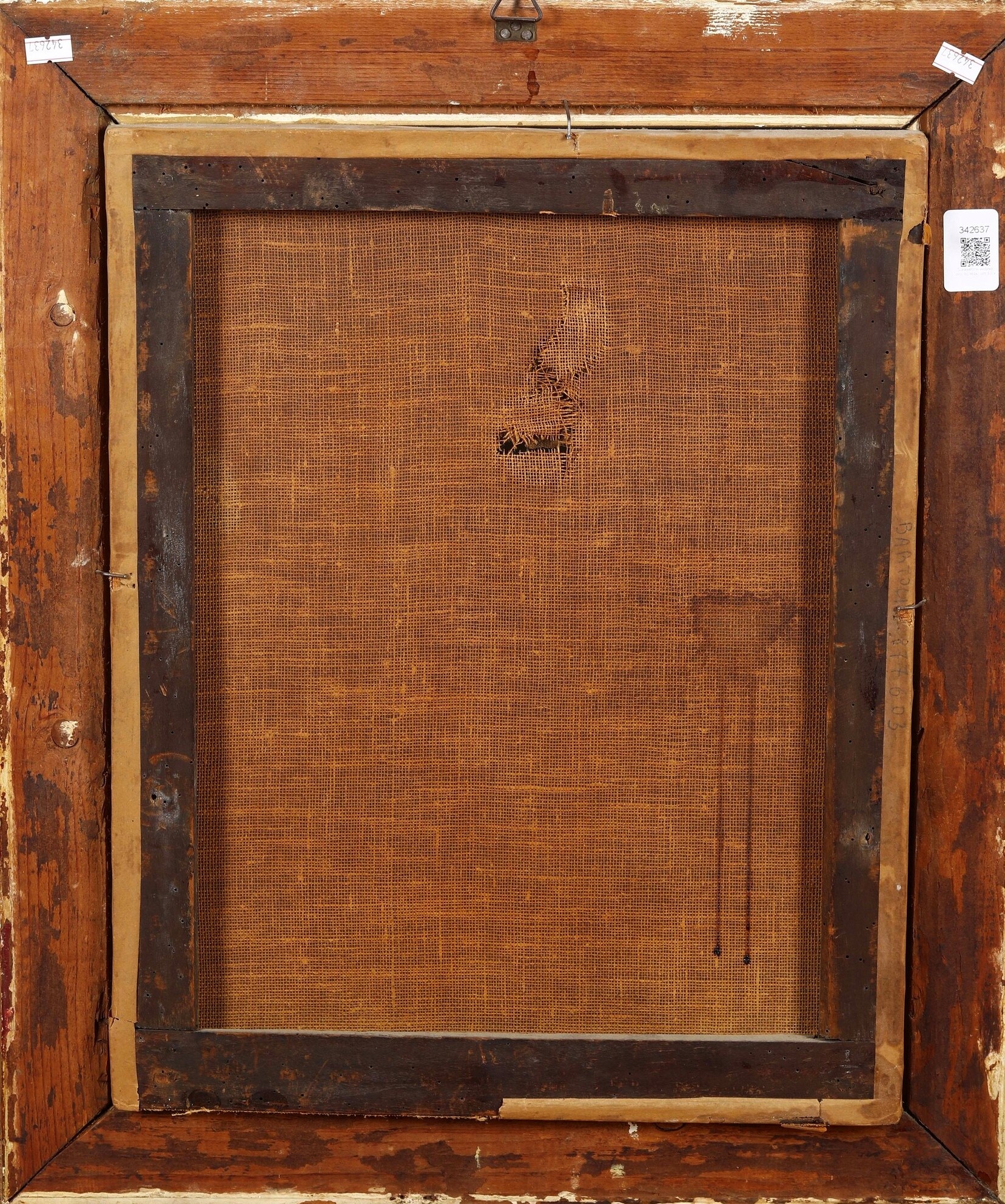 Scuola del XVIII-XX secolo, Suonatore di violino, olio su tela