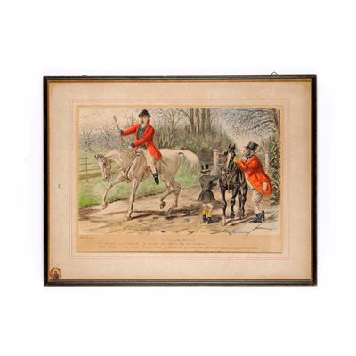 John Leech, A Friendly Mount