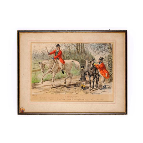 John Leech, A Friendly Mount