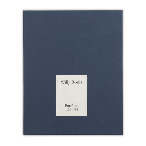 Willy Ronis - Portfolio di 12 stampe fotografiche realizzate da Pierre-Jean Amar con testo dattiloscritto di Alain Paire Portfolio 1936-1991