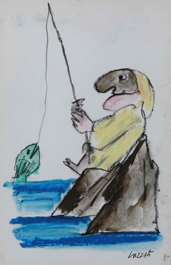 Pulcinella pescatore