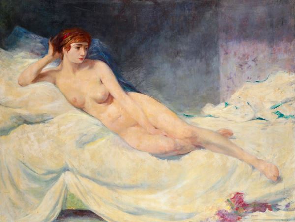 Artista francese del XX secolo Nudo femminile