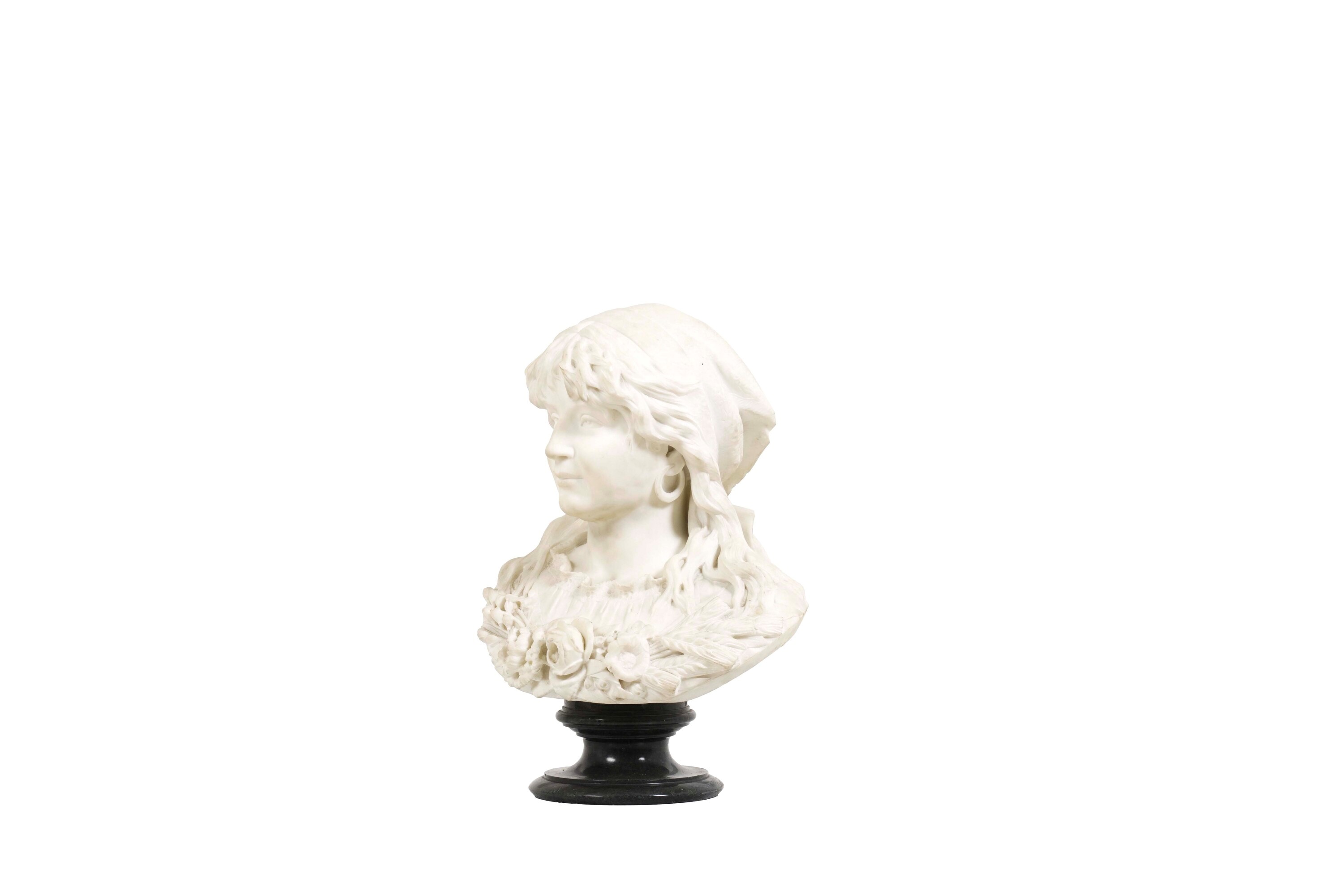 Scultore del XX Secolo Busto di Fanciulla