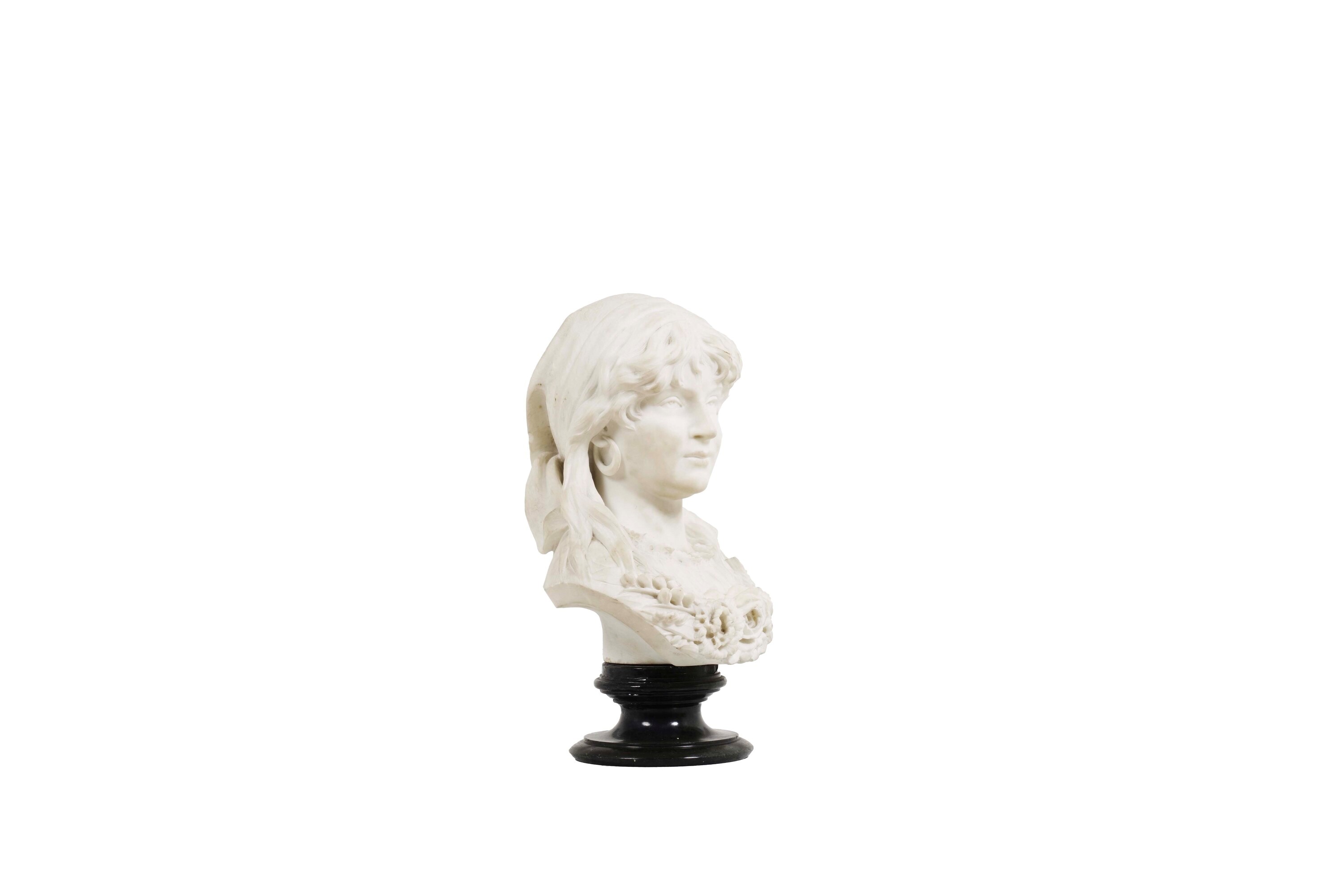 Scultore del XX Secolo Busto di Fanciulla