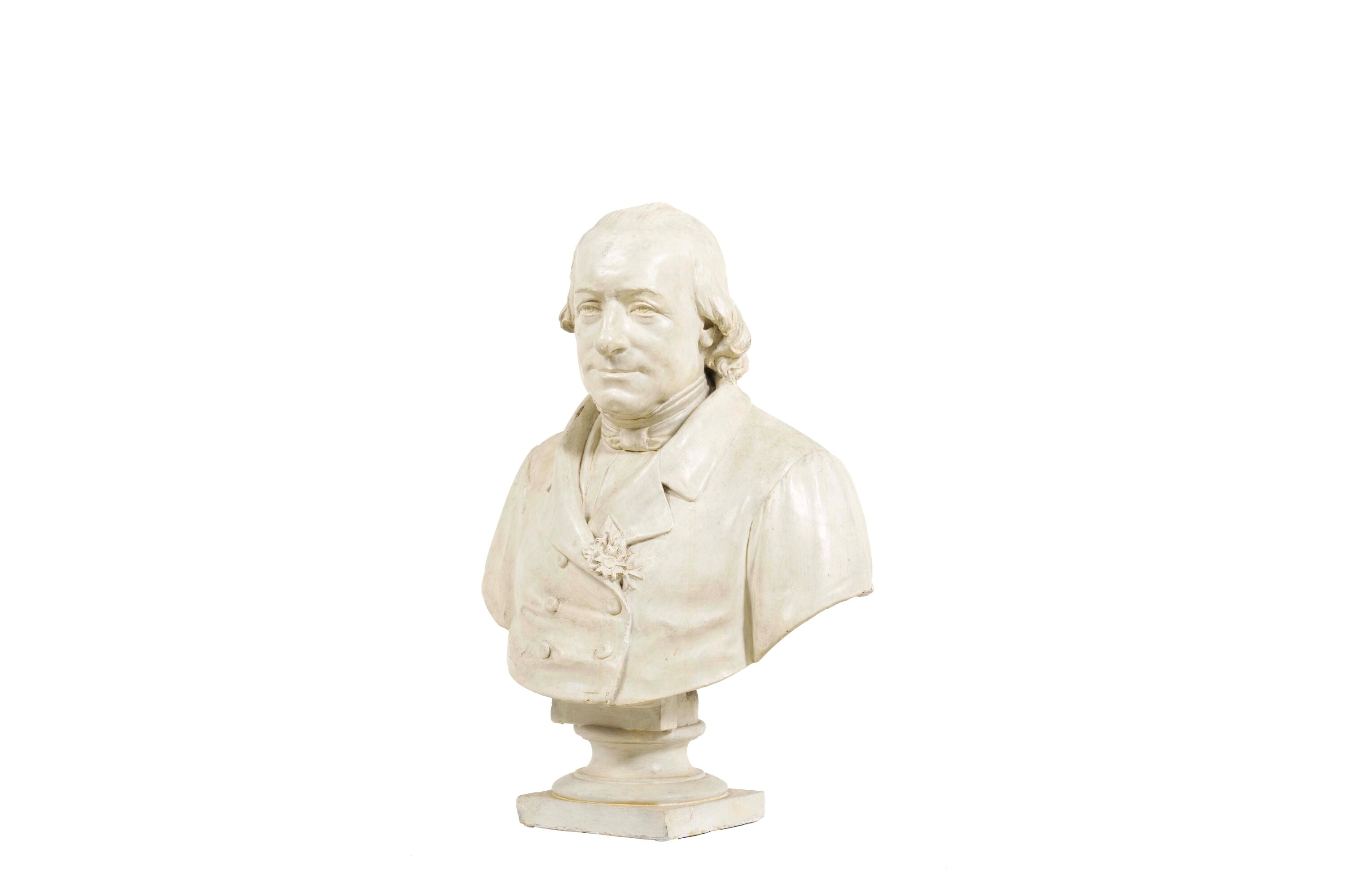 Busto Virile. Plasticatore del XIX-XX Secolo