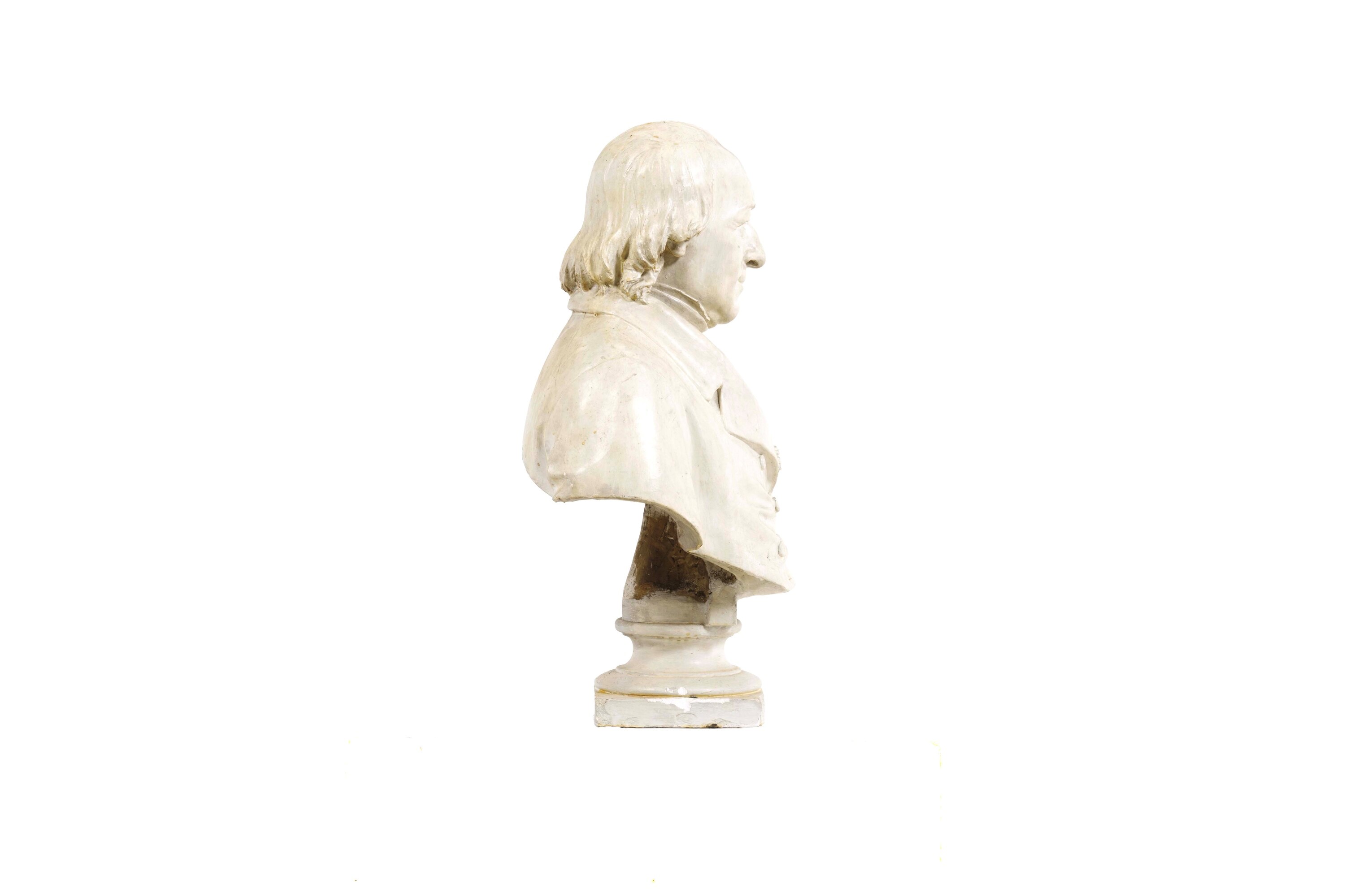 Busto Virile. Plasticatore del XIX-XX Secolo